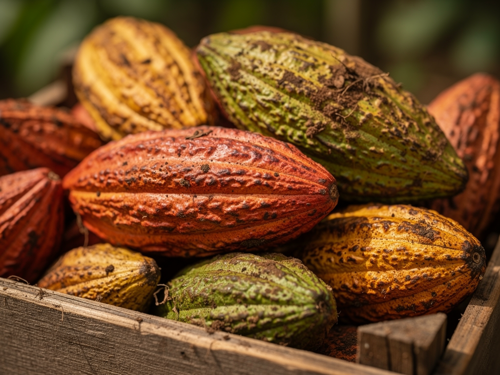 Cacao harvest